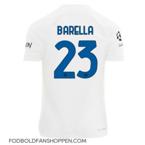 Inter Milan Nicolo Barella #23 Udebanetrøje 2023-24 Kortærmet